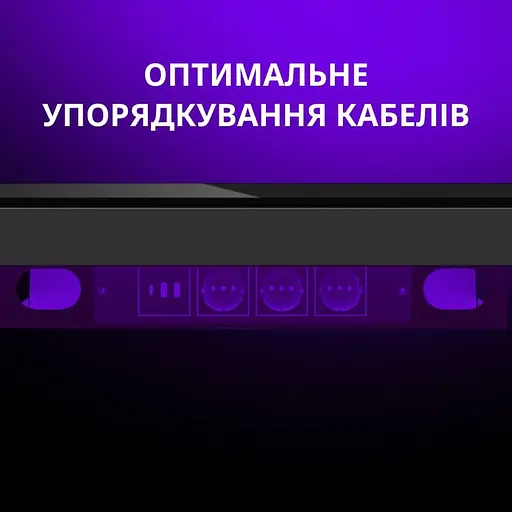 Геймерский стол Lorgar ELITE 90W Wood Black (LRG-DE90W) - фото 13