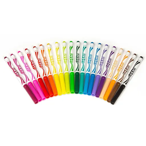 Маркери легкозмивні Cra-Z-Art тонкі кінчики 20 шт. (01308CRA) - фото 5