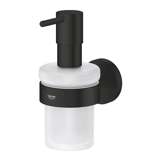 Дозатор для рідкого мила Grohe Essentials 1022572430, Чорний матовий - фото 2