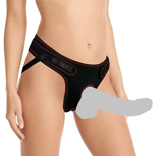 Трусики для страпона LoveToy Easy Strap on Harness As Pic черный - фото 17