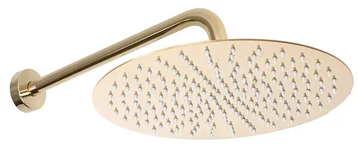 Душова система прихованого монтажу Rea Lungo Miler + Box з термостатом gold REA-P6714, Золотий - фото 3