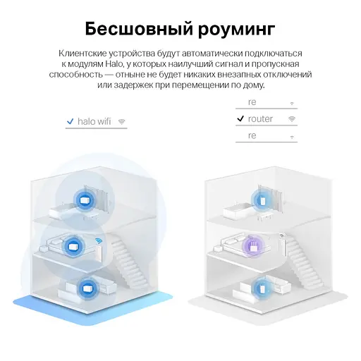 Домашняя Mesh Wi-Fi система MERCUSYS H80X Halo (2-pack) — комплект из 2 роутеров - фото 6