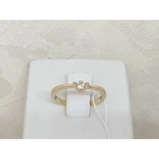 Золотое кольцо Гаразд с фианитом. 3521926 16 - фото 4