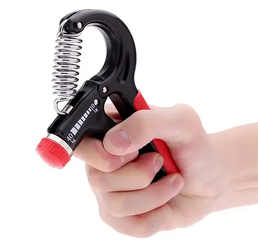 Еспандер кістьовий Power System PS-4021 з регульованим навантаженням 10-40 кг Power Hand Grip Black (PS-4021_Black) - фото 5