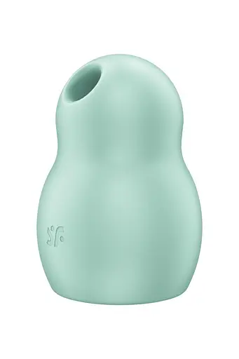 Вакуумний кліторальний стимулятор з вібрацією Satisfyer Pro To Go 1 м'ятний - фото 2
