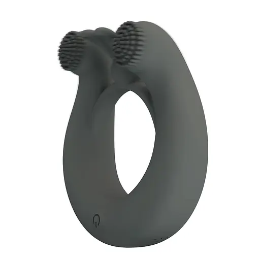 Віброкільце Pretty Love Dahlia 7.6 см (сірий) - фото 8