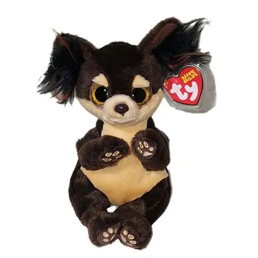 Собачка Тоффи TY Beanie Bellies 15 см (37393) - фото 1