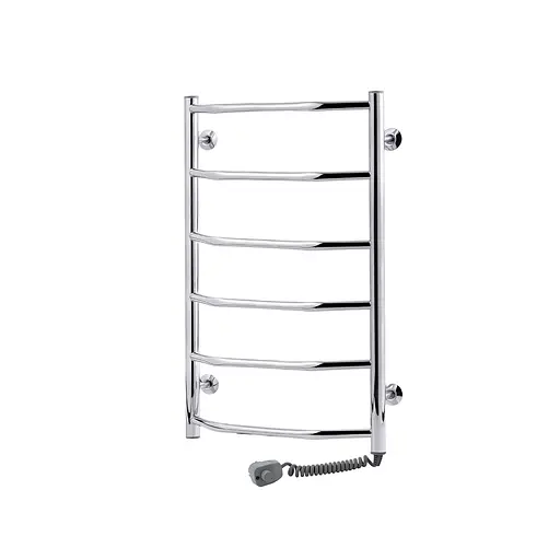 Рушникосушарка електрична Kroner Трапеція ДТ10ER 800x500/6 ER CV023136, Хром, Праве - фото 1