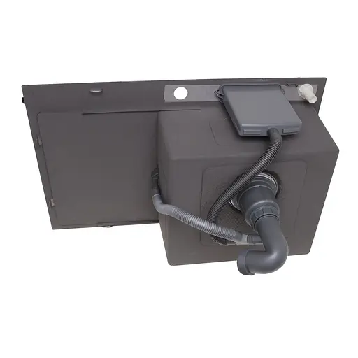 Кухонна мийка накладна з лівим крилом Nett NS-6045(L), Нержавіюча сталь - фото 7