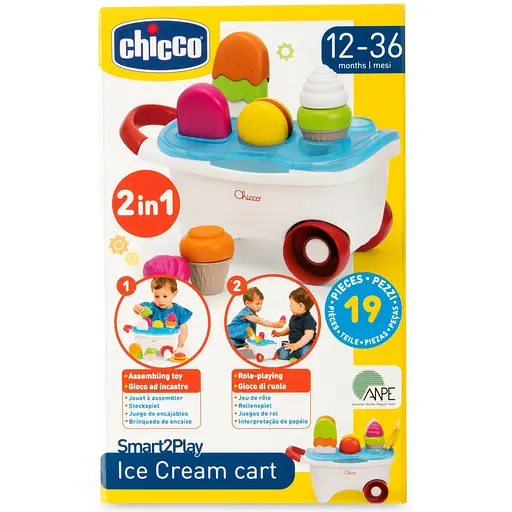 Игрушка-сортер Chicco Тележка с мороженым (12149.00) - фото 10