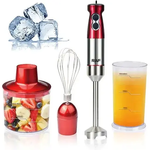 Блендер погружной RAF R-296 ручной 1000Вт