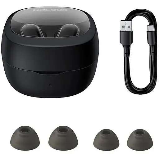 Наушники Baseus Bowie WM02 True Wireless Earphones черные - фото 6