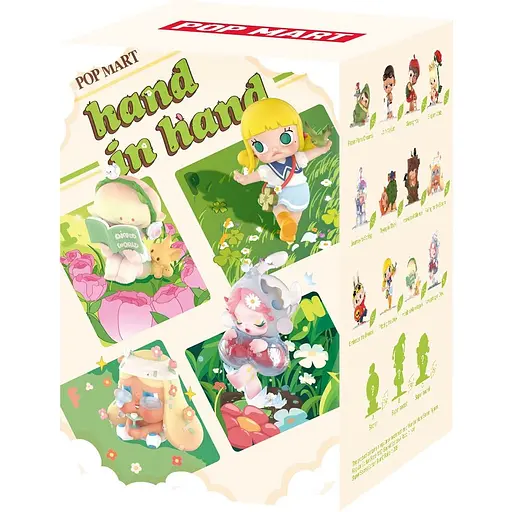 Игрушка-сюрприз Pop Mart Hand in Hand с коллекционной фигуркой (HIHS-01) - фото 1
