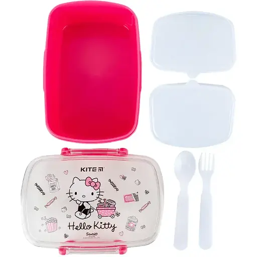 Ланчбокс с наполнением Kite Hello Kitty HK24-181-2, 750 мл (HK24-181-2) - фото 3