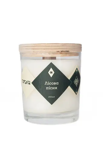 Лісова пісня 250 мл, 30 год Мініатюри (130 мл) Соєвий віск - фото 1