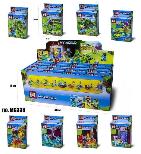 Конструктор Minecraft, 338, (В асортименті) - фото 2