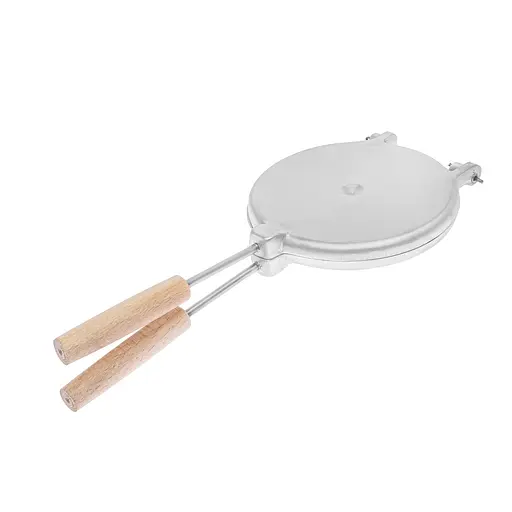 Форма для випікання вафельного печива у вигляді трикутників на плиті, Ласунка Сірий 86633 - фото 3