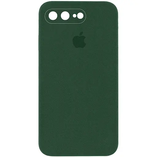 Чохол Epik Silicone Case Square Full Camera Protective AA для Apple iPhone 7 plus/8 plus 5.5 Зелений/Cyprus Green