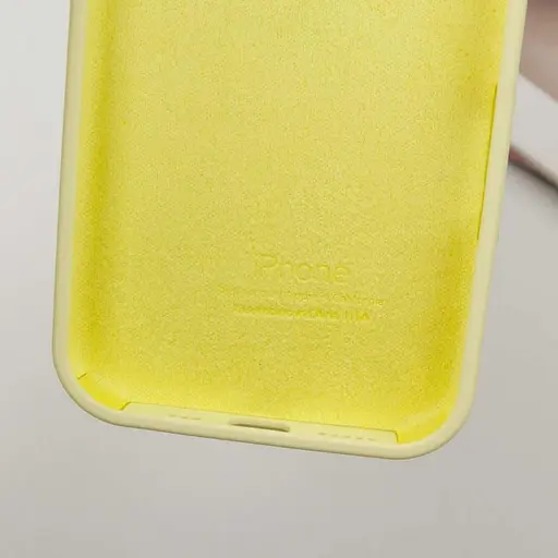 Чохол Epik Silicone Case Full Protective AA для Apple iPhone 13 Pro 6.1 Жовтий/Mellow Yellow - фото 6