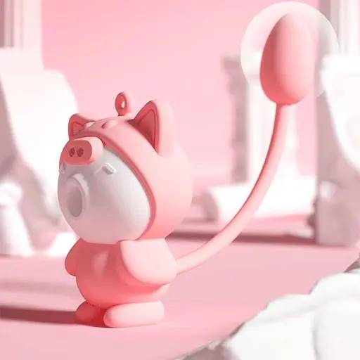 Подвійний вакуумний вібратор Otouch Cici Kitty з 20 режимами вібрації для жінок стимуляція клітора та точки G рожевий - фото 2