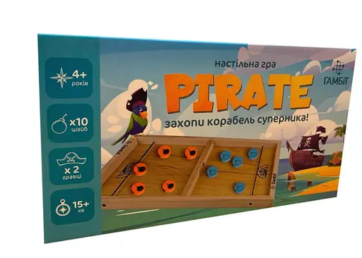 Настільна гра Гамбіт Пірати Юніор (Pirate: Junior) (укр.) (900651-1)