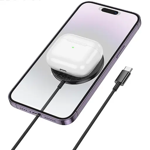 БЗП Hoco CW61 Phantom magnetic with digital display Black - фото 4