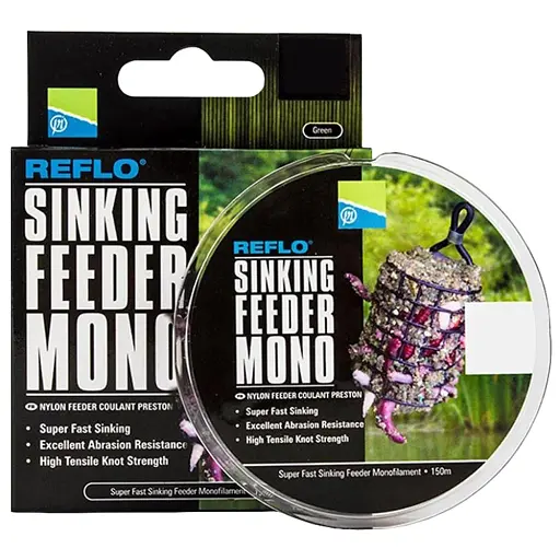 Волосінь Preston Reflo Sinking Feeder Mono 150 м 0.26 мм 3.63 кг