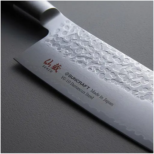 Японский нож Santoku Suncraft Senzo Classic (SZ-04) - фото 5