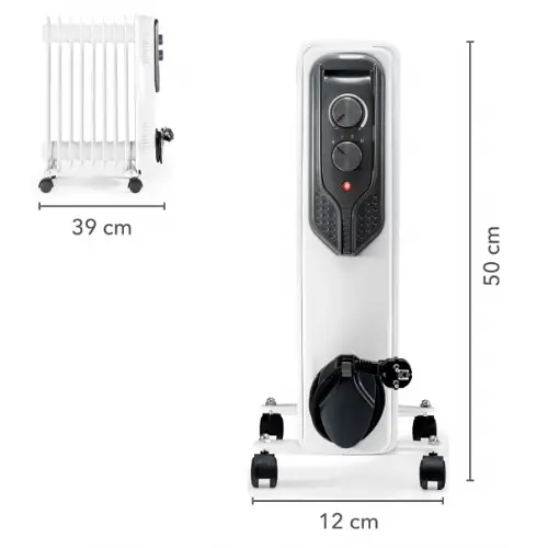 Масляний обігрівач Trotec TRH 20 E - фото 3