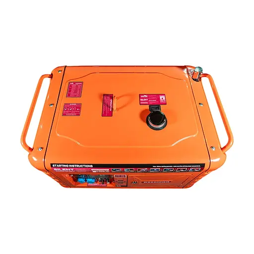 Генератор дизельный однофазный 4.2 кВт Bison BS8500QQ (41-00410) - фото 5