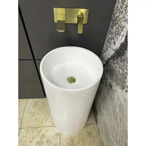 Умивальник підлоговий VBI Catania white matt VBI-019020, Білий матовий - фото 1