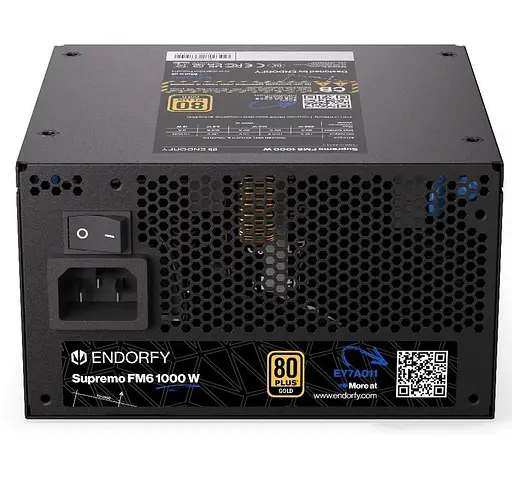 Блок живлення ENDORFY Supremo FM6 1000W 80+ Gold ATX 3.1 (EY7A011) U1 - фото 9