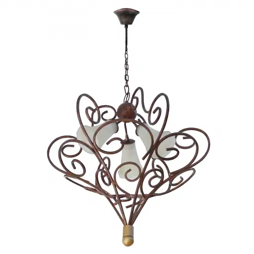 Люстра подвесная Brille кованая E14 40W BR (BR-02280S/3)