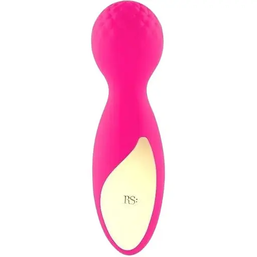 Вібромасажер Rianne S Lovely Leopard Mini Wand 12 см рожевий