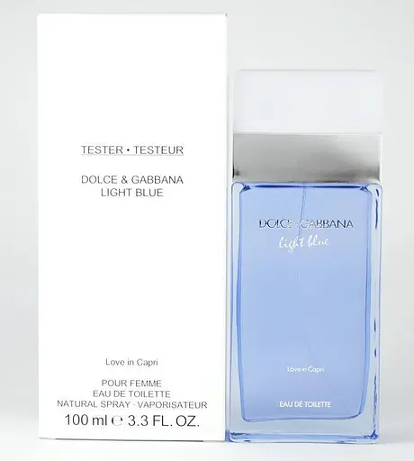 Оригинал Dolce Gabbana Light Blue Love in Capri 100 мл ТЕСТЕР туалетная вода - фото 2