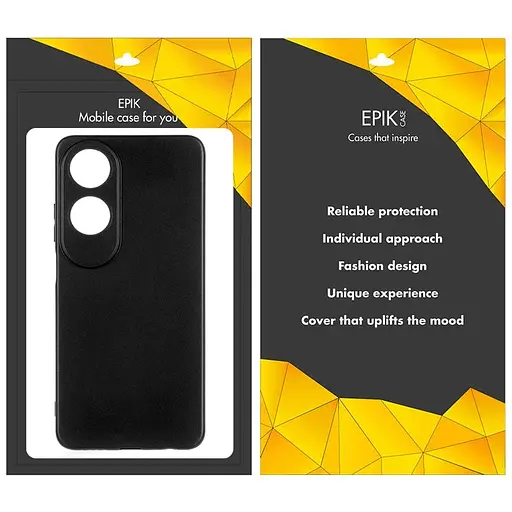 Чохол TPU Epik Black Full Camera для Oppo A60 4G Чорний - фото 3