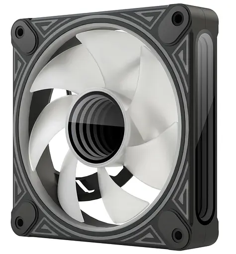 Вентилятор Coolmoon 120мм CM-DM1-B Reverse (CM-DM1-B-R) Black - фото 7