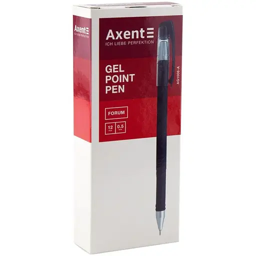 Набор гелевых ручек Axent Forum синий 12 шт. (AG1006-02-A)
