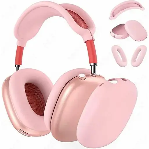 Чохол-накладка DK для Apple AirPods Max 1/2 | Silicone Candy Friendly 3в1 (pink)