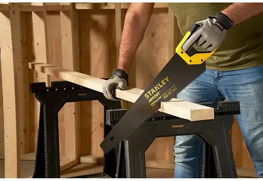 Ножовка Stanley Appliflon с закаленными зубьями, L 500 мм, 7 tpi (2-20-151) - фото 4