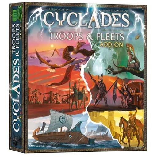 Аксесуар Geekach Games Кіклади. Легендарне видання Загони і флот Cyclades Troops & Fleets укр. (GKCH229tf) - фото 1