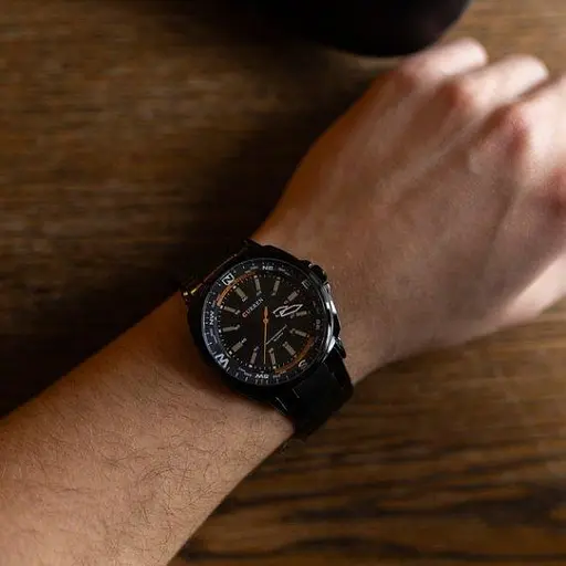 Часы мужские наручные Curren Sailor (Черные) - фото 9