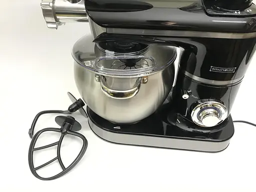 Кухонный комбайн тестомес блендер 3 в 1 Royalty Line RL-PKM-2200 Black - фото 4