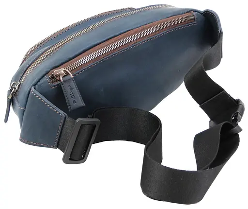 Шкіряна сумка Mykhail Ikhtyar 13х26х7 см sum0023001 - фото 5