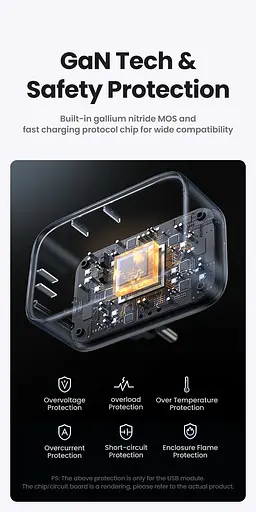 Зарядное устройство UGREEN CD314 30W Outlet Extender EU (2A1C) (UGR-90613) - фото 6