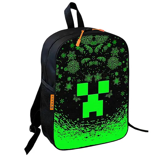 Набор детский Майнкрафт Крипер "Minecraft" рюкзак 36х27см сумка-бананка, кружка с принтом для мальчика (01559) - фото 2