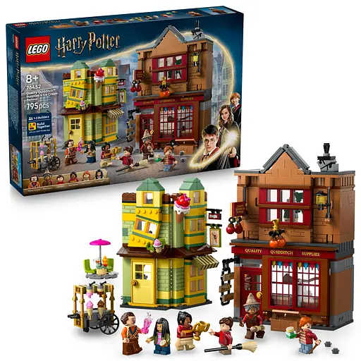 Конструктор LEGO Harry Potter Качественные товары для квиддича и кафе с мороженым 795 деталей (76452) - фото 4