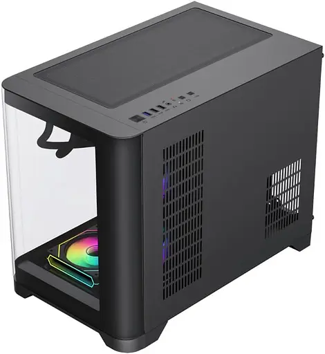 Корпус GameMax HYPE-M Black (HYPE-M Black) Без БП - фото 10