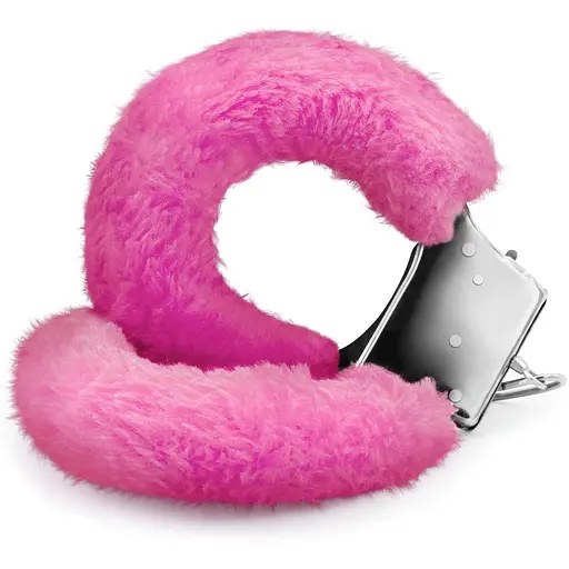 Наручники Crushious Love Cuffs Furry (рожевий)