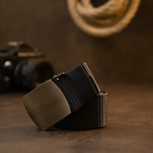 Ремінь Vintage текстильний чоловічий 115х3,8 см acs0018147 - фото 7